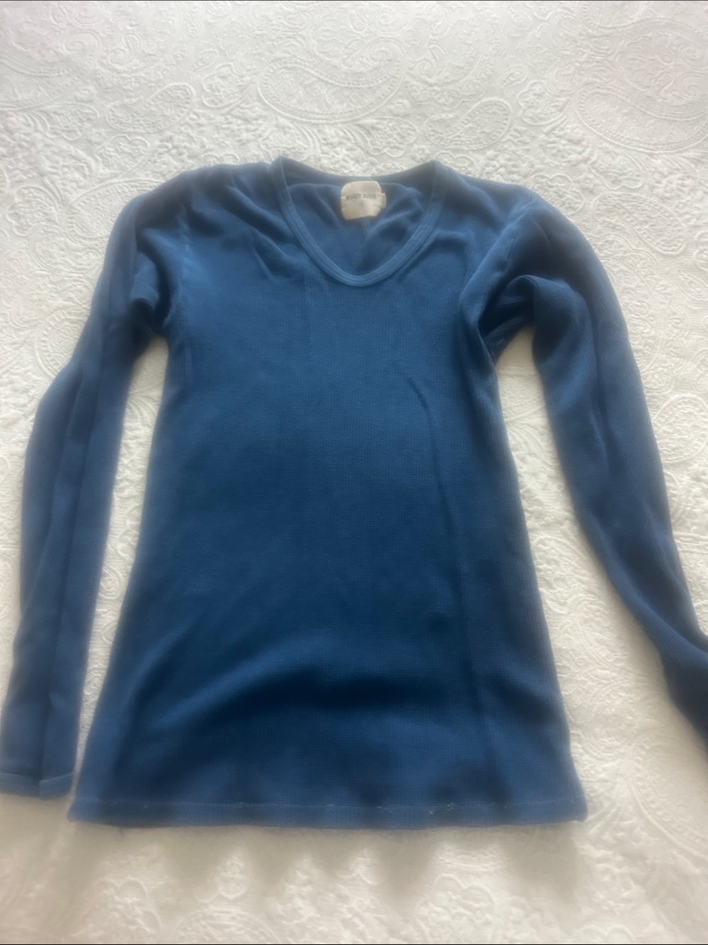 Rudy Jude Blue Long-Sleeve indigo Thermal Top